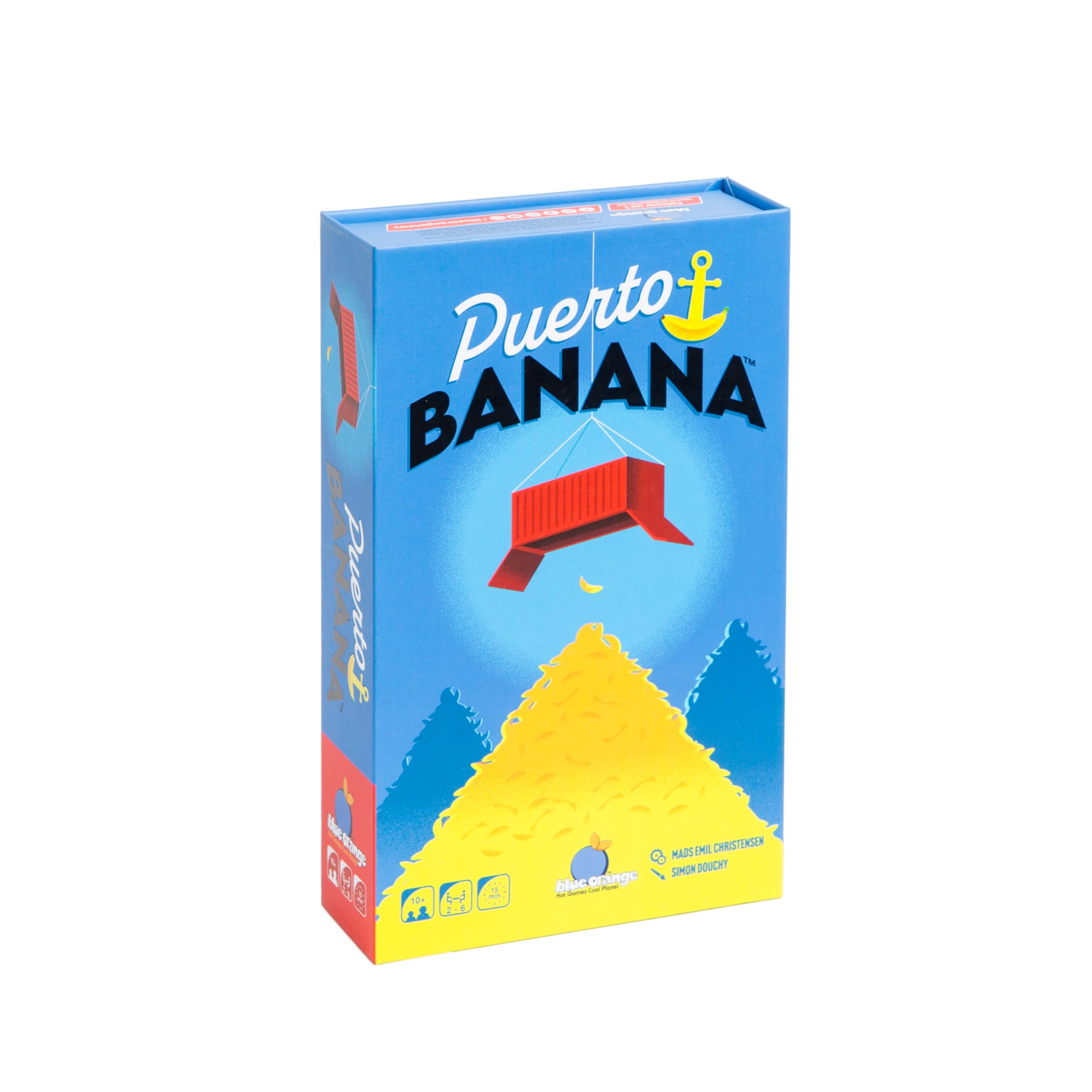 Jeu de Société Puerto Banana de Blue Orange - Bonnement D'enchères Familial - Idéal pour Soirées entre Amis - 2 à 6 Joue
