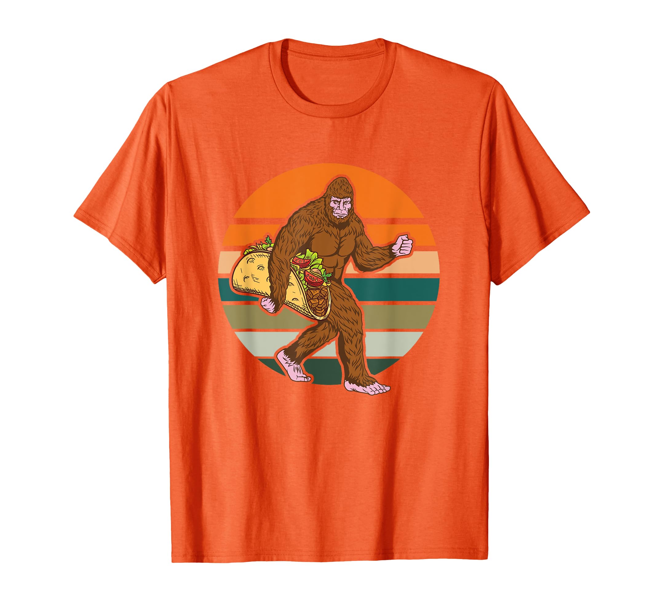 T-shirt Bigfoot drôle pour amateurs de tacos | Vêtements amusants